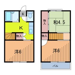 テラス アルテンムの物件間取画像